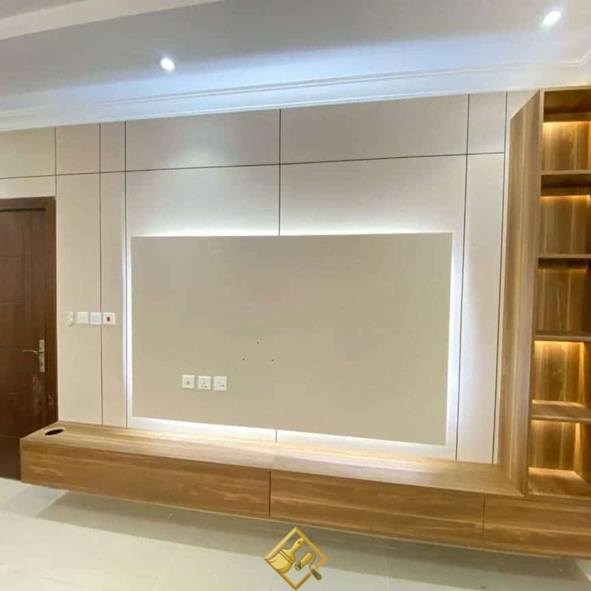أفكار تصميم ديكور شاشة تلفزيون جدارية 2026