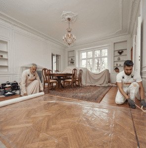 فريق معلمي دهانات النخبة الفنية للديكورات في الدمام